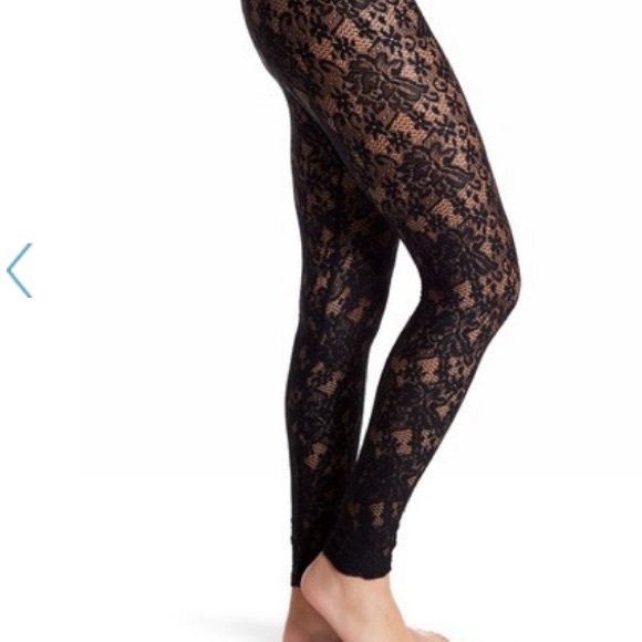 Tart Collections Pants - Tart limited edition lace leggings black med NWT